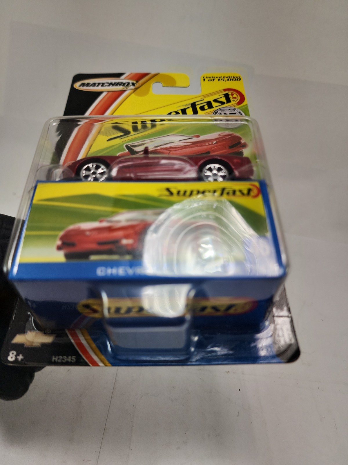 Matchbox Superfast Red 1957 Chevrolet Corvette 1:64 Diecast Red Limited New
