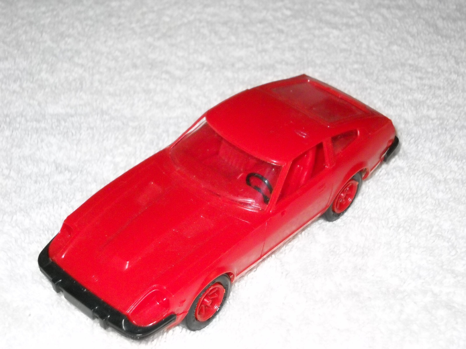 MMI Plastic 1980 Red Car, Nissan, Good Condition, Please see the photos