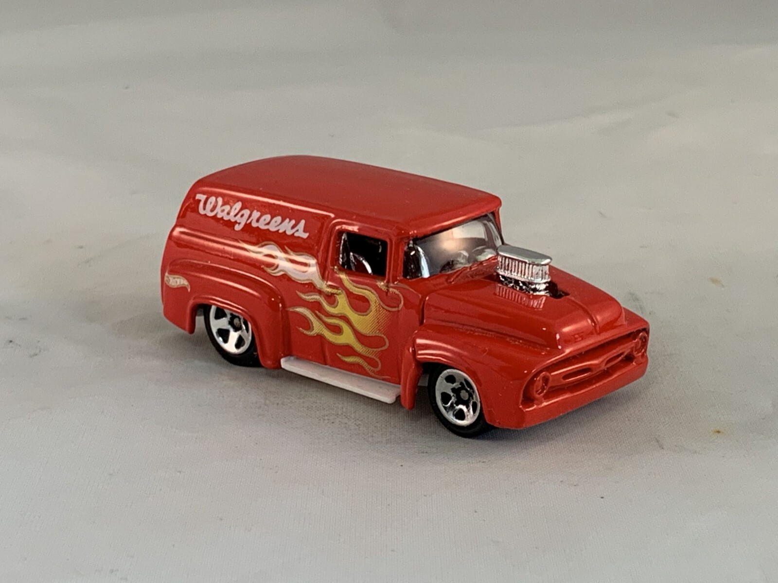 Hot Wheels 1956 Ford Panel Truck 2001 Walgreens Red 5SPs