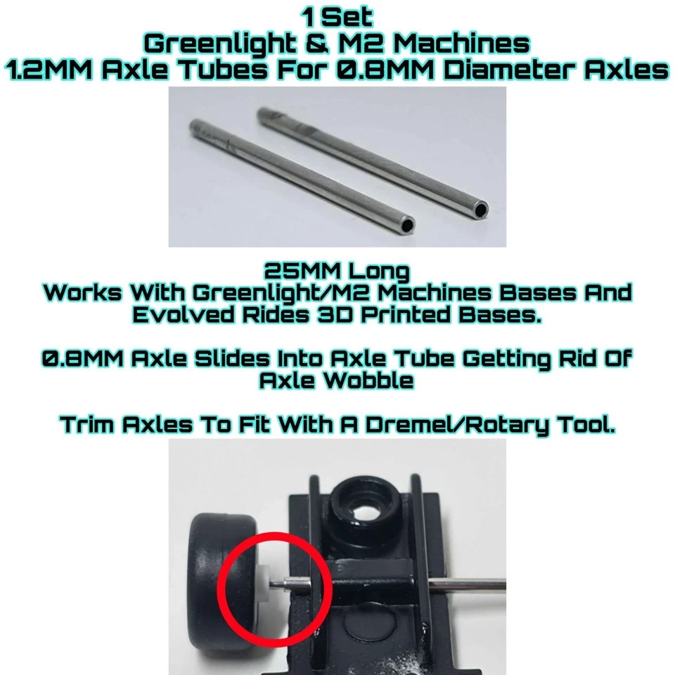 Lowering Base Frame For 1/64 Scale Johnny Lightning Chevy GMC Trucks & SUVs