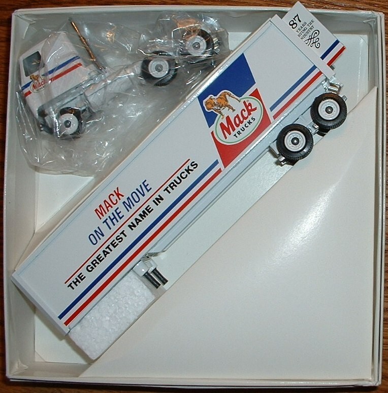 Mack On the Move Greatest Name in Trucks ’88 Winross Truck