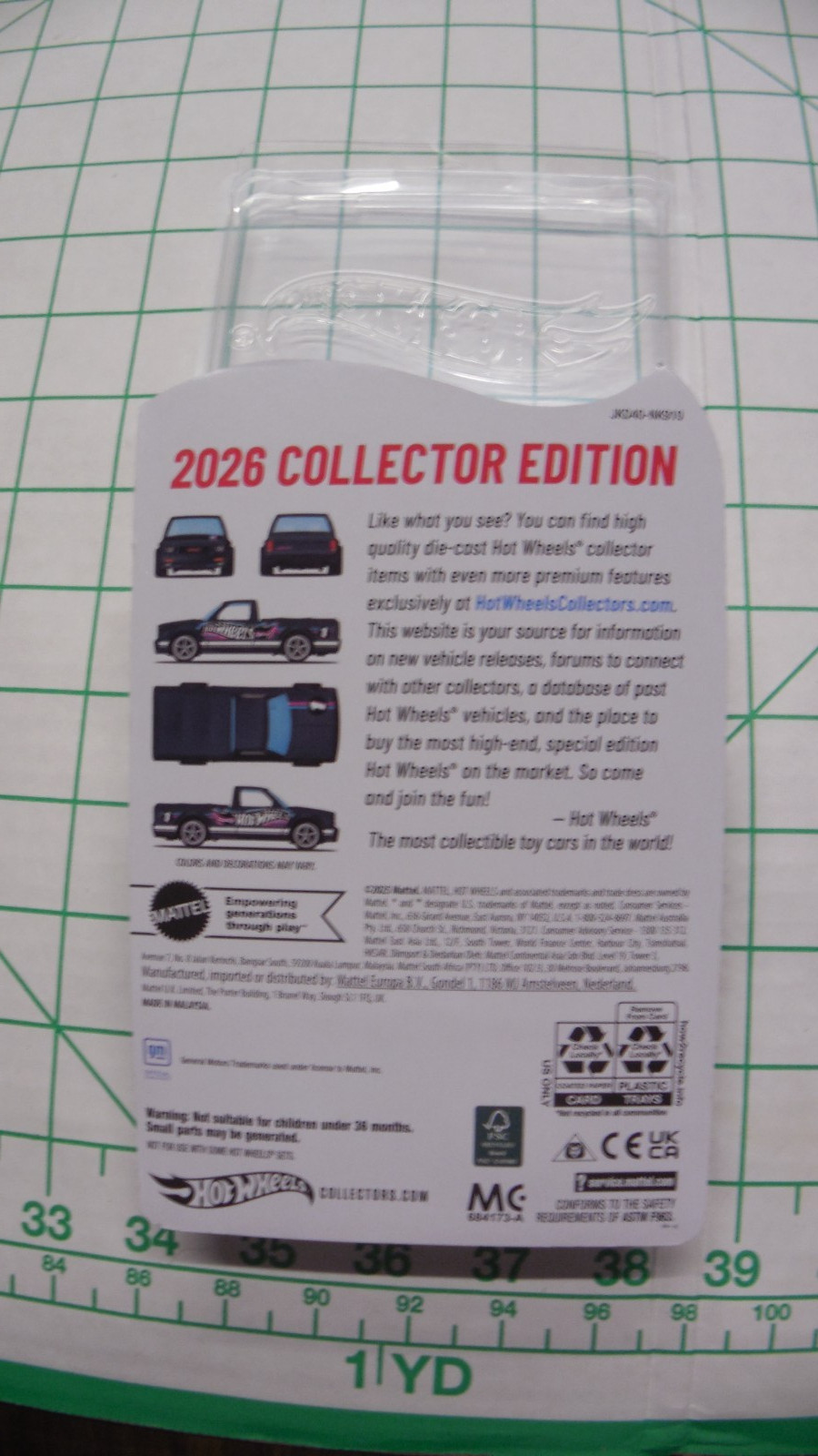 📫Hot Wheels 2026 Kroger Mail In 91 GMC Syclone Collector Edition