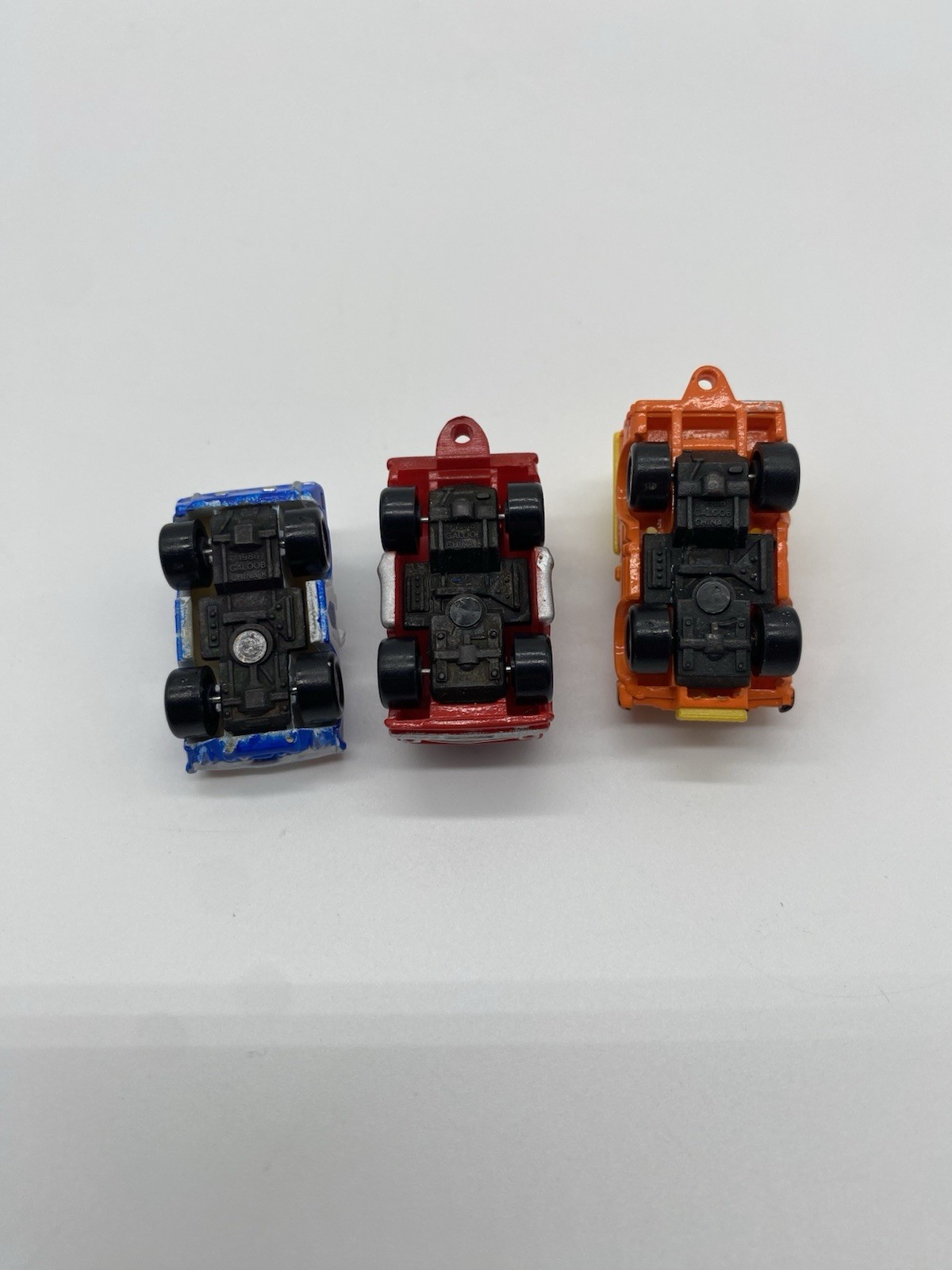 Vintage Galoob Micro Machines Car Lit Police Fire Truck Rescue