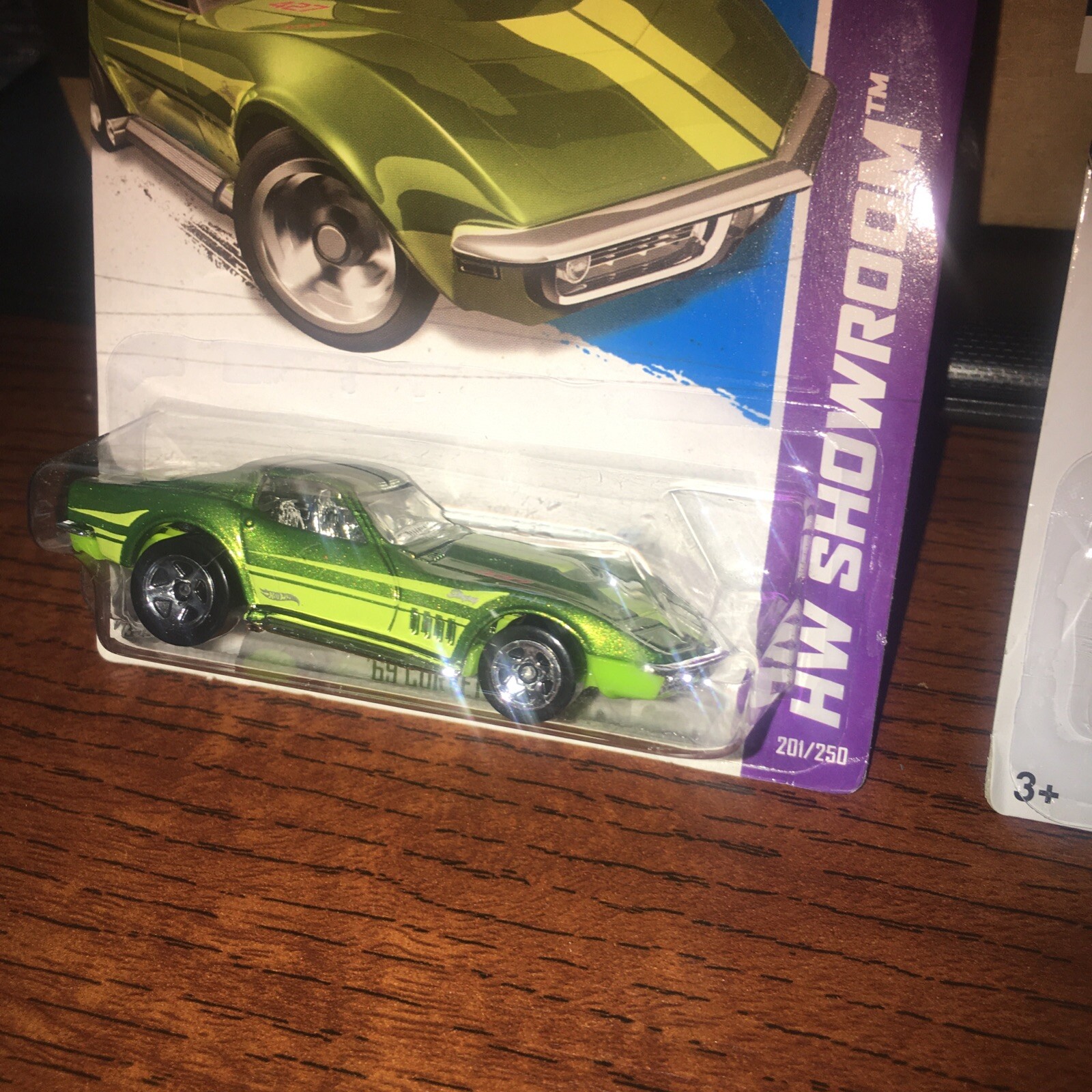 Hot Wheels HW Showroom ’69 Corvette Green & Blue Kmart KDays Color Exclusive Lot