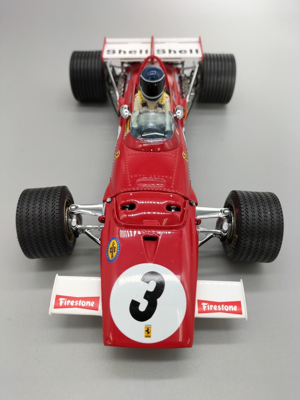Exoto Ferrari 312B 1/18 Diecast Model Car F1 Racing Collectible Display Used