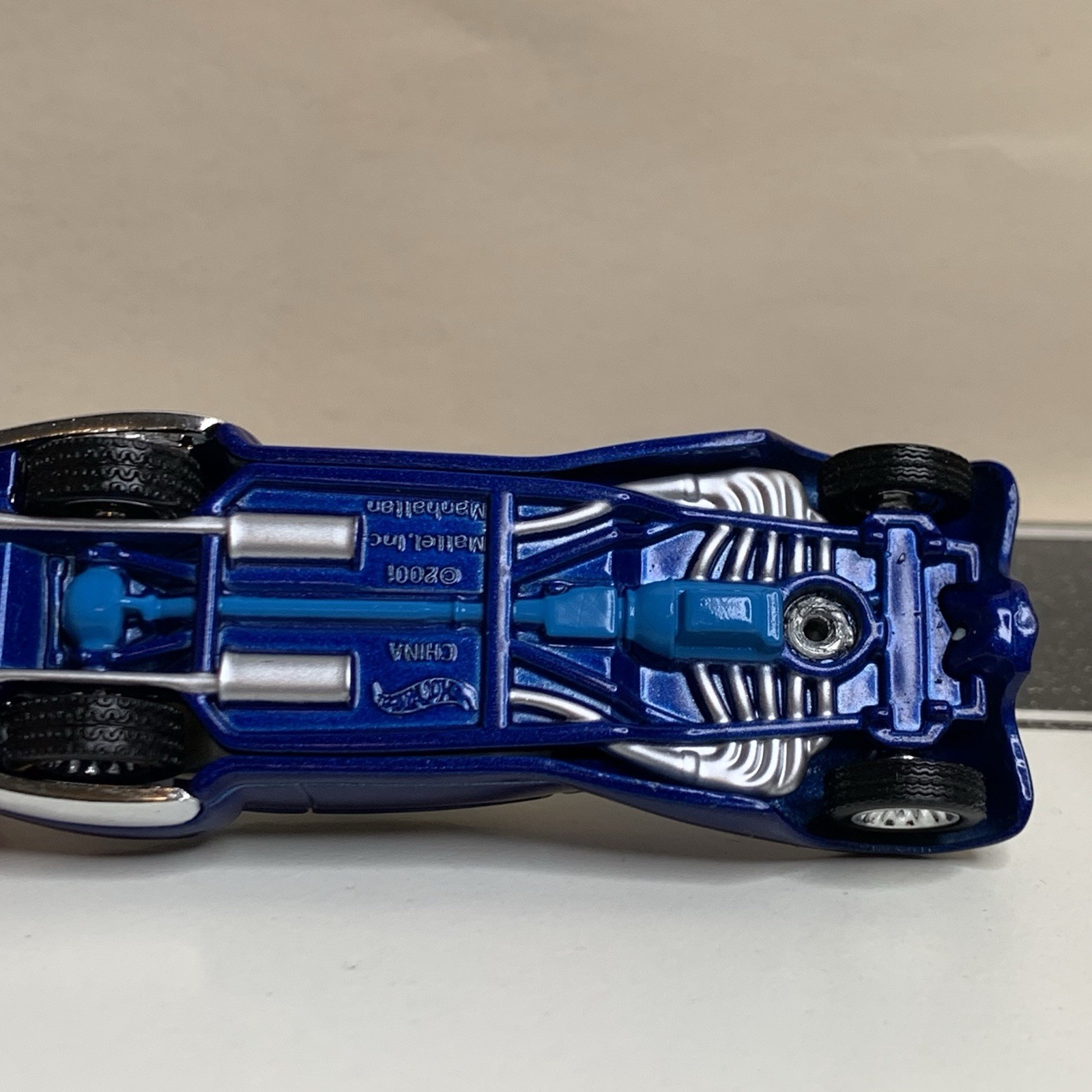 Hot Wheels Chip Foose Original Design Manhattan Hot Rod Custom Blue 1:64 NM