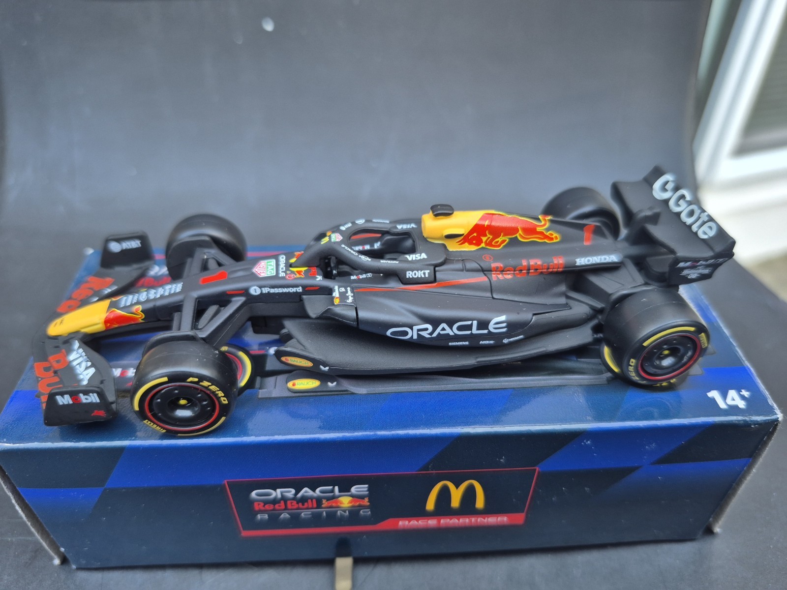F1 Formula 1 Red Bull Racing McDonalds Brazil Max Verstappen 1/43 – USA SELLER