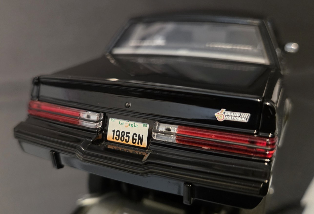 GMP, 1985 Buick Grand National, Black, 1:24 Diecast