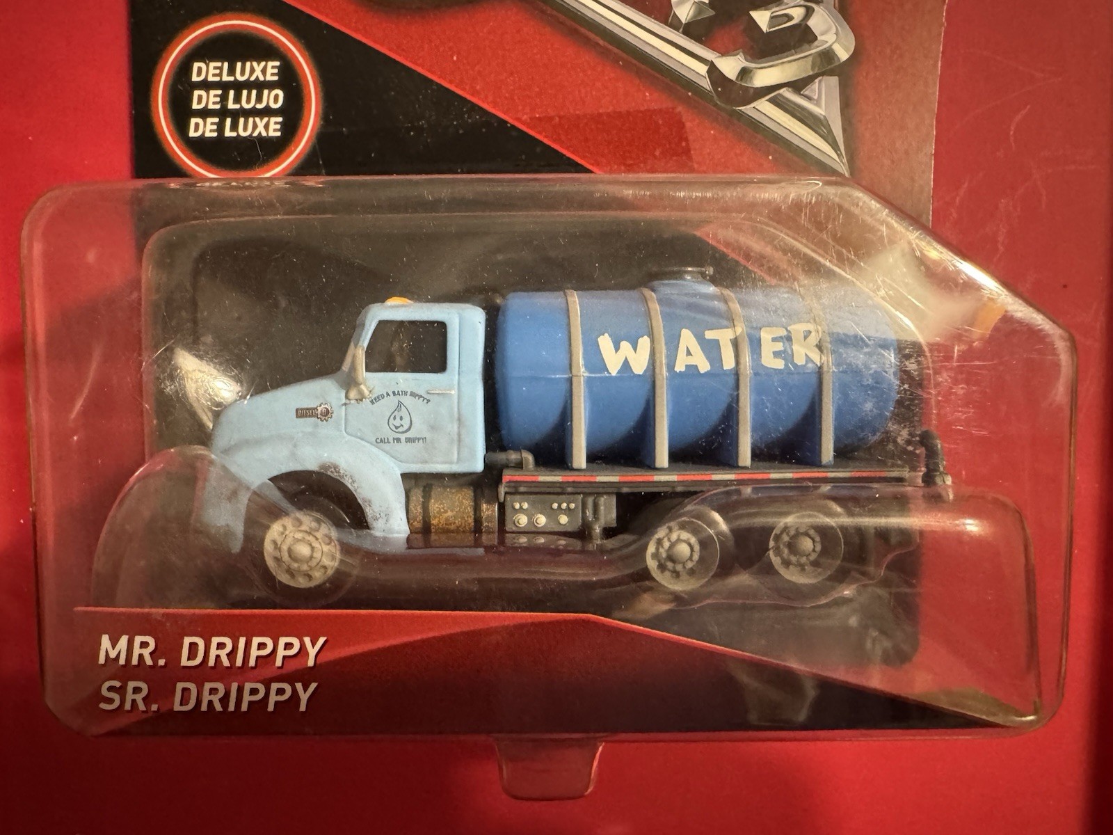 2017 Mattel Disney Pixar Cars 3 MR. DRIPPY Deluxe Vehicle Crazy 8 Demo Derby