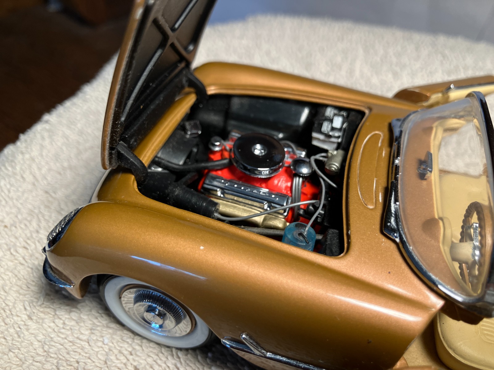 Franklin Mint 1/24 1955 Corvette Limited Edition – Copper