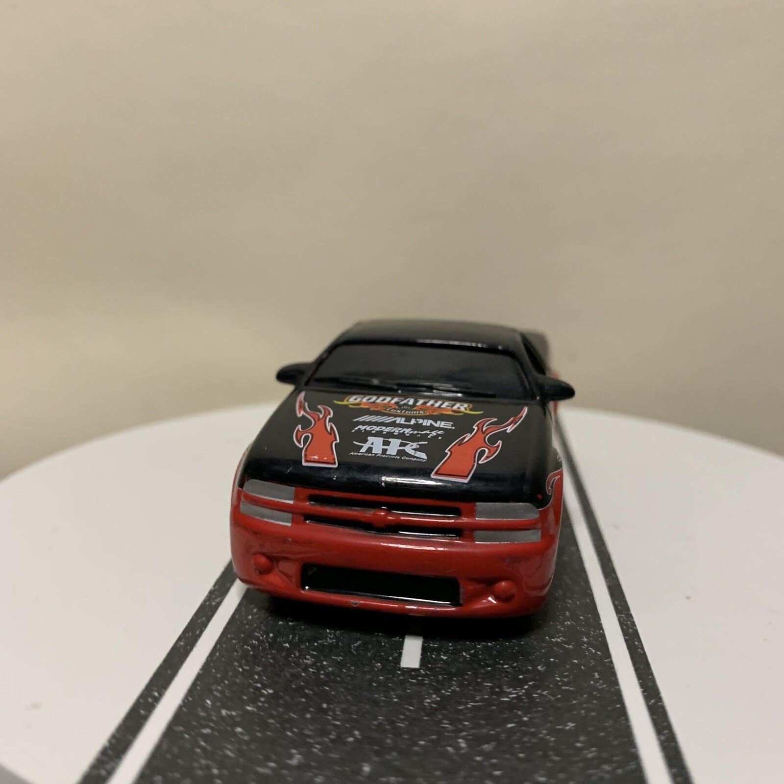 Hot Wheels Hot Tunerz Godfather Customs 2002 Chevy S10 Pickup Truck Red & Black
