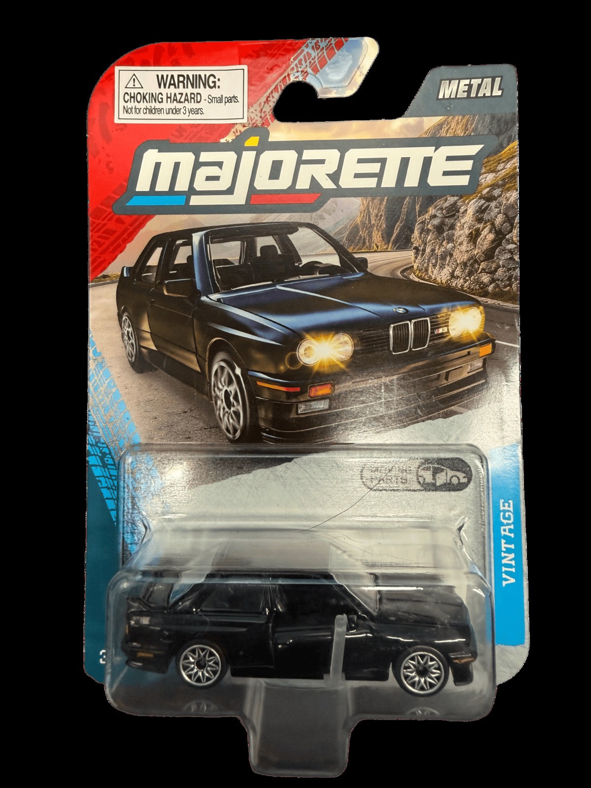 Majorette Vintage Series BMW M3 Diecast Model 1:64 Scale