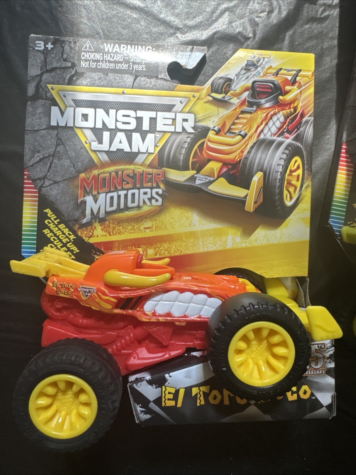 Monster Jam Monster Motors Pull Back Complete Set Series 1 TORO MEGALODON DIGGER