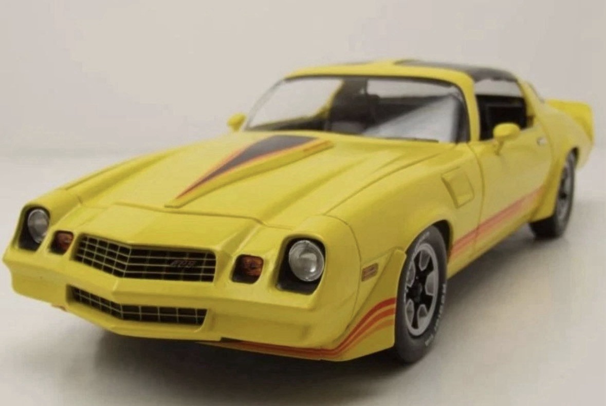 1980 Chevrolet Camaro Z/28 Bright Yellow Greenlight Diecast 1/18 Us Seller !