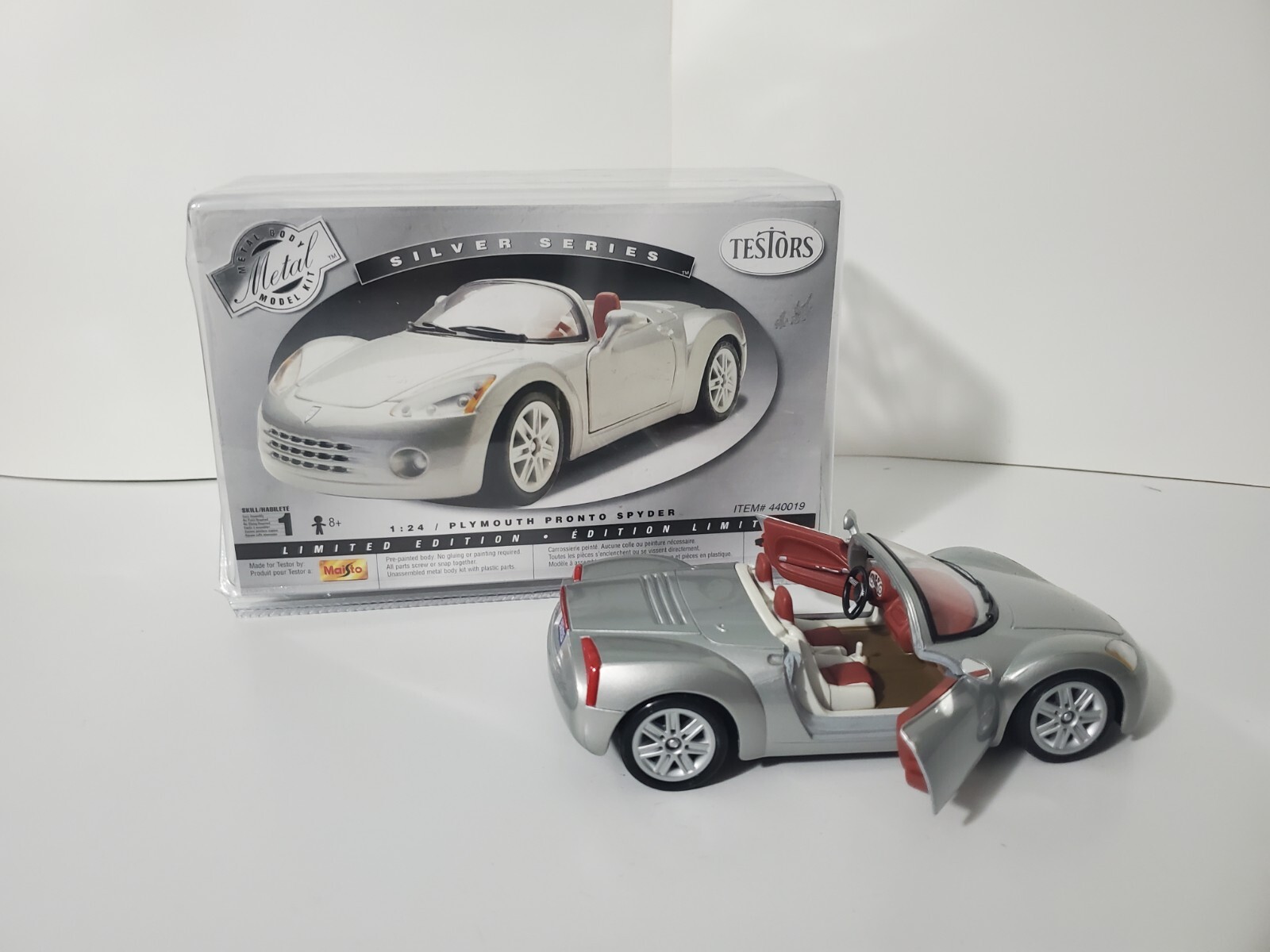 1-24 Testors Die Cast Metal Plymouth Pronto Spyder Convertible Build Super Nice