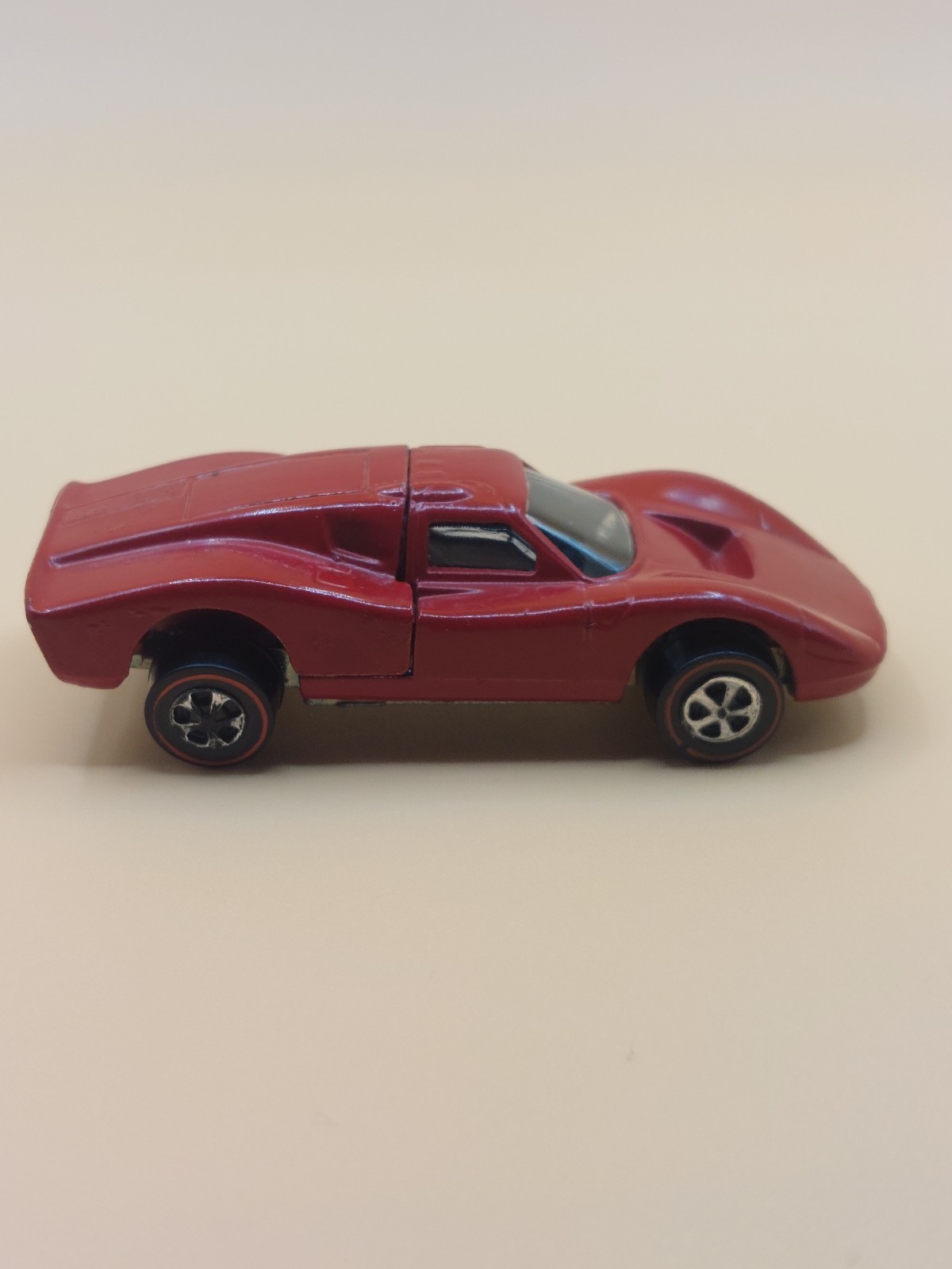 Hot Wheels Redlines Original 1968 Ford MK IV Redline 1:64 Red Diecast Car