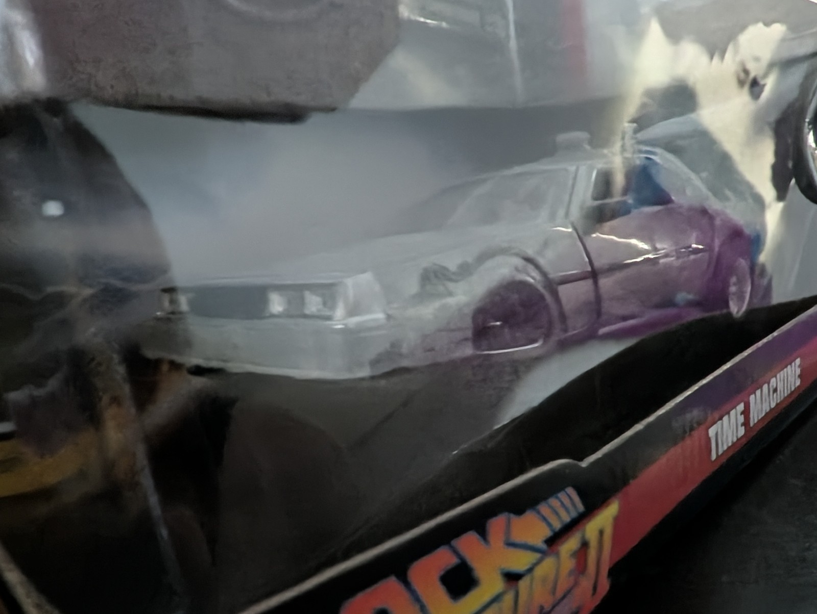 Jada Toys 1:24 DeLorean Time Machine Back to the Future II 1981 Diecast Silver
