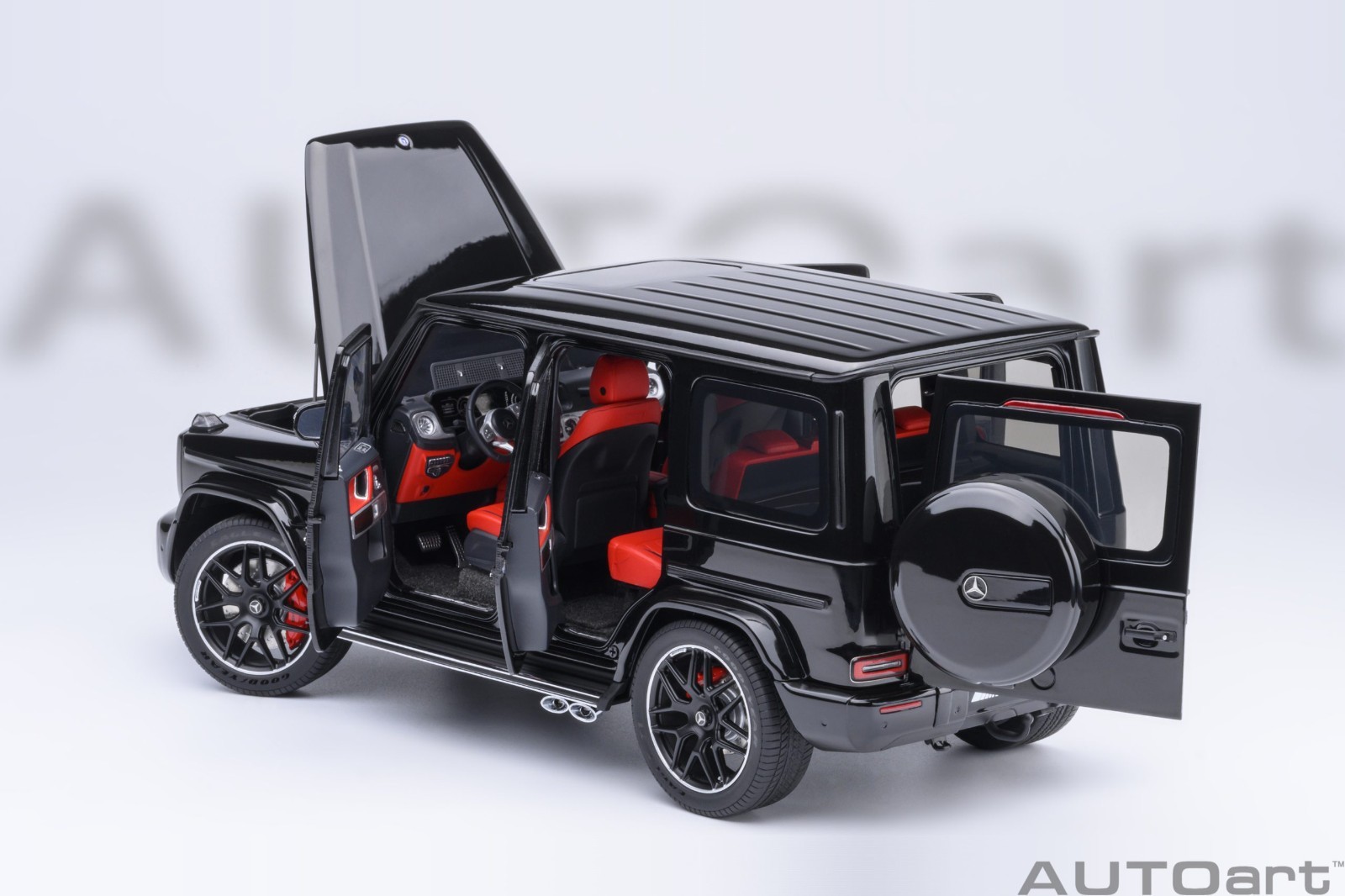 1/18 AUTOART 2019 MERCEDES-BENZ AMG G63 BLACK MODEL CAR 76354