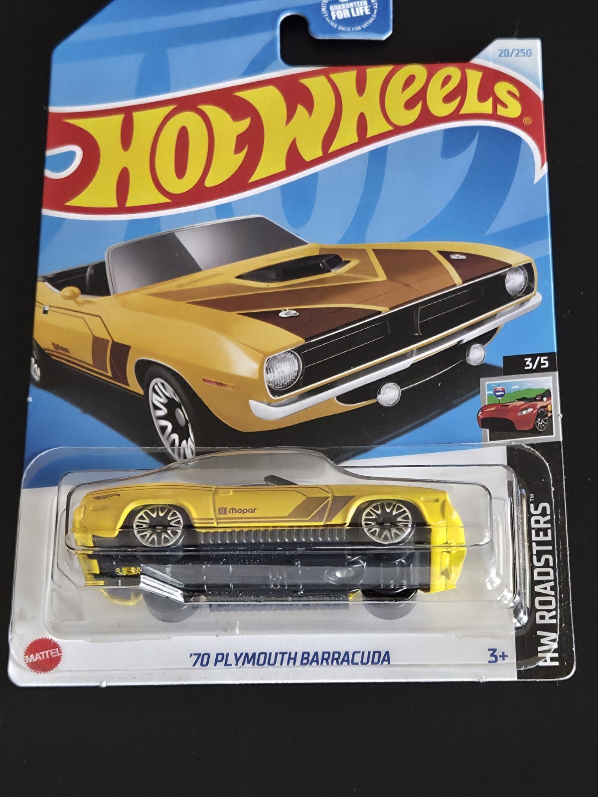 Hot Wheels 2024 Kroger Fry’s Exclusive ’70 Plymouth Barracuda 20/250 Roadsters