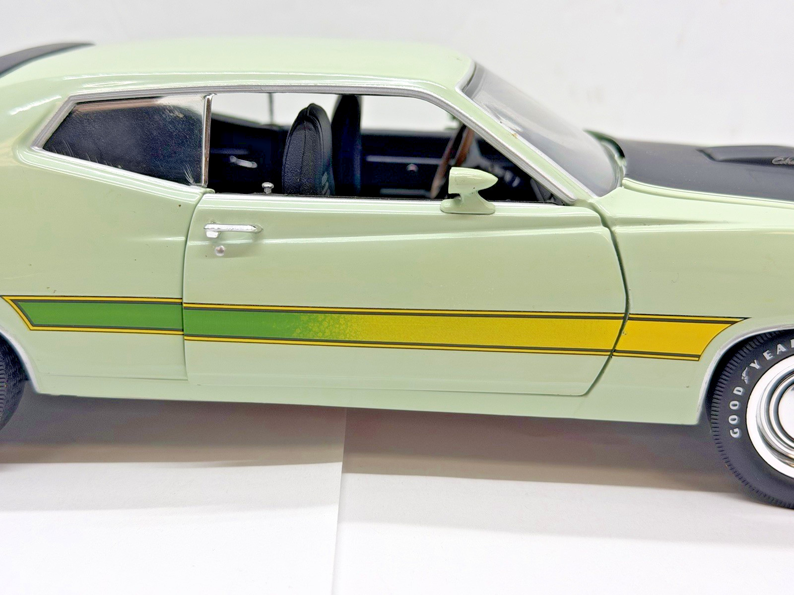 1971 Ford Torino GT Green 1:18 Scale Auto World Item 0054 Not in Box Bx7-4