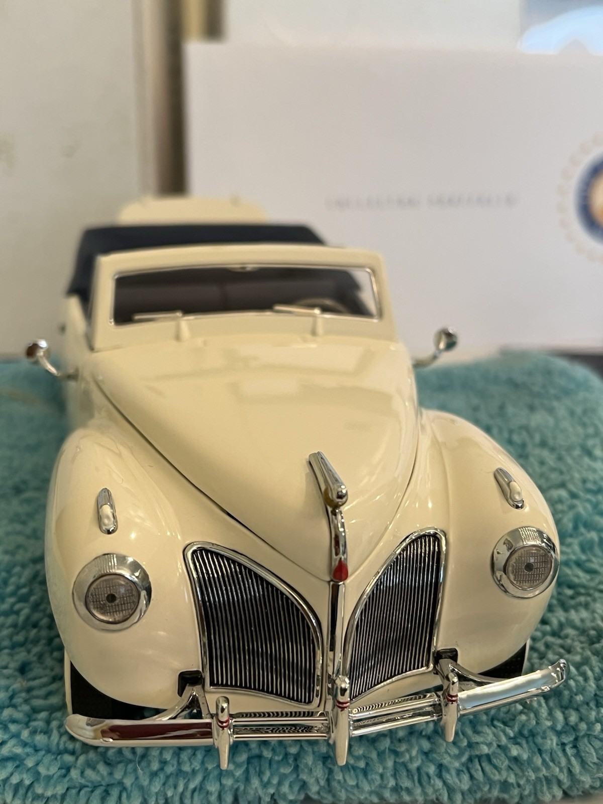 Franklin Mint 1941 Lincoln Continental Mark I Limited Edition Read Description