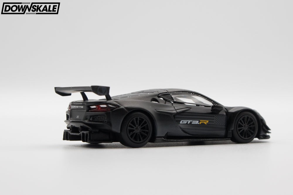 MINI GT Chevrolet Corvette Z06 GT3.R Road America Test Car – Black MGT01186-BL