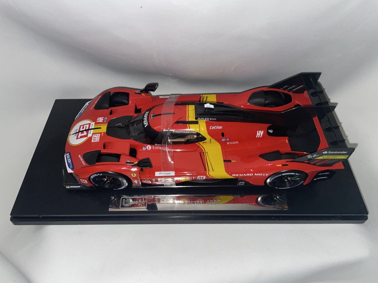 Bburago 1:18 Scale Die Cast Model FERRARI 499P # 51