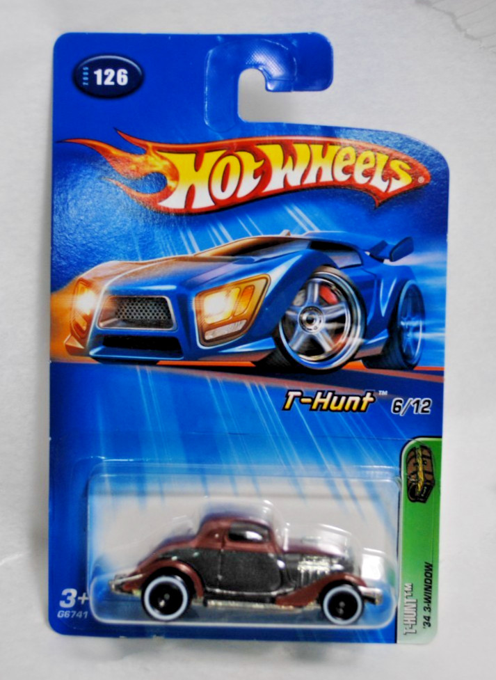 2005 Hot Wheels Treasure Hunt ‘34 3-Window 1934 Ford Real Riders