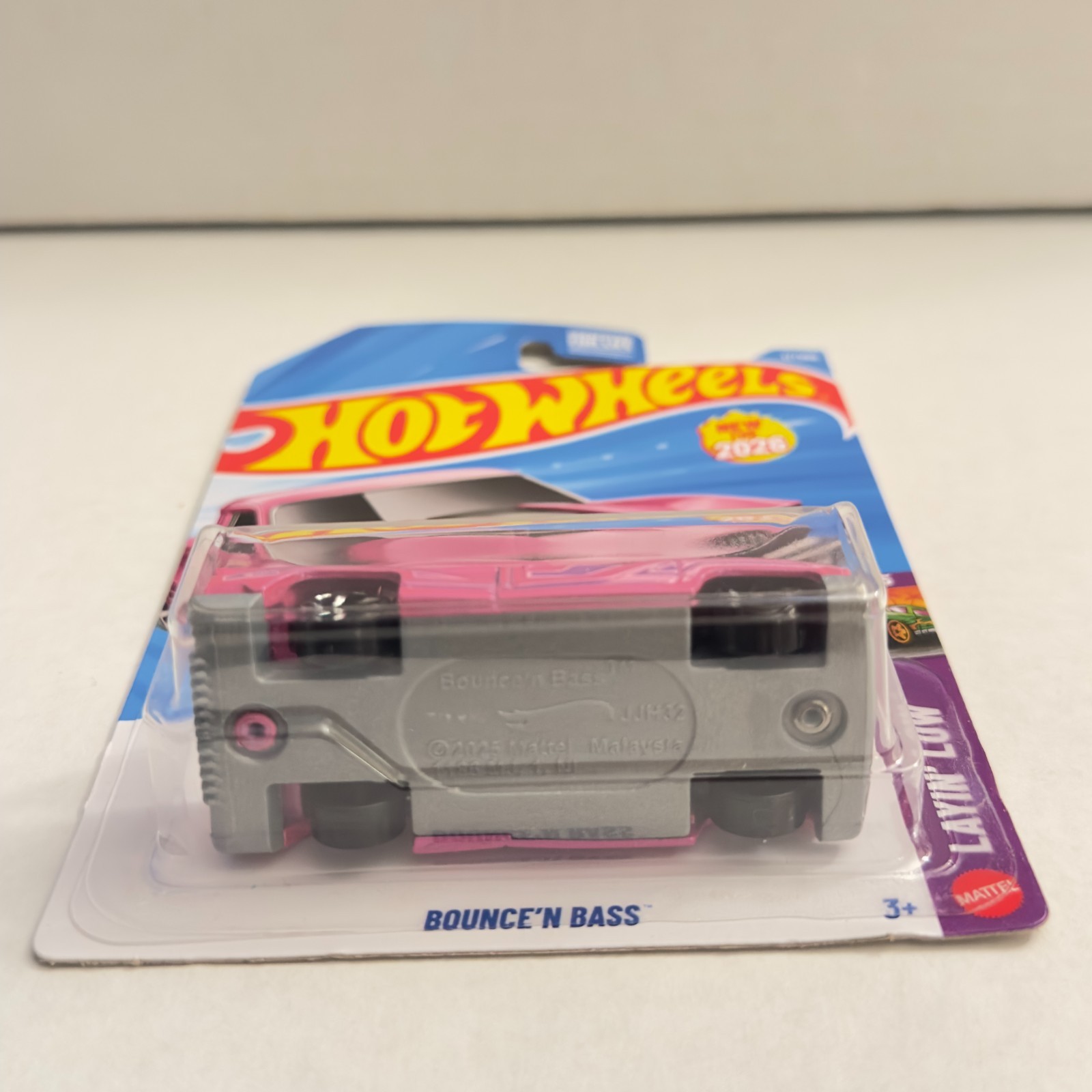 2026 Hot Wheels Bounce’n Bass 17/250 Layin’ Low Mattel Diecast Vehicle New
