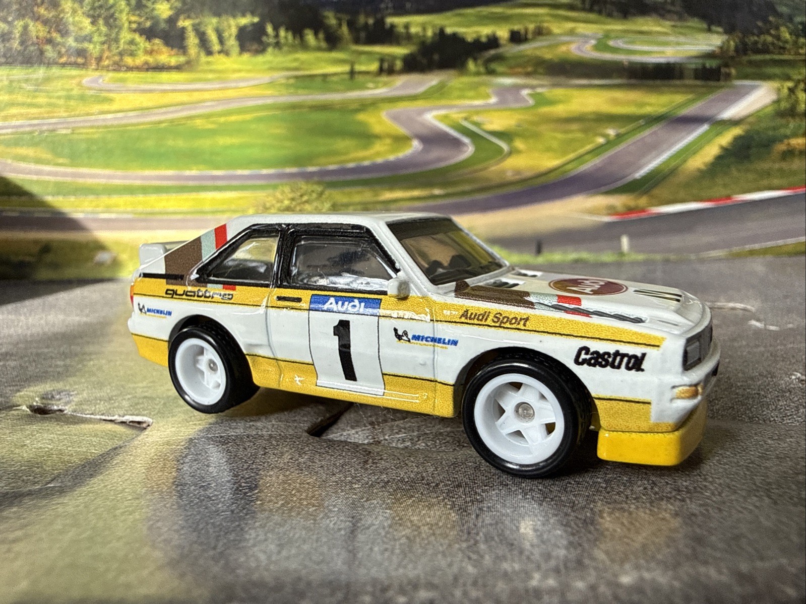 Hot Wheels Audi Sport Quattro Thrill Climbers Car Culture 1/5 Mint