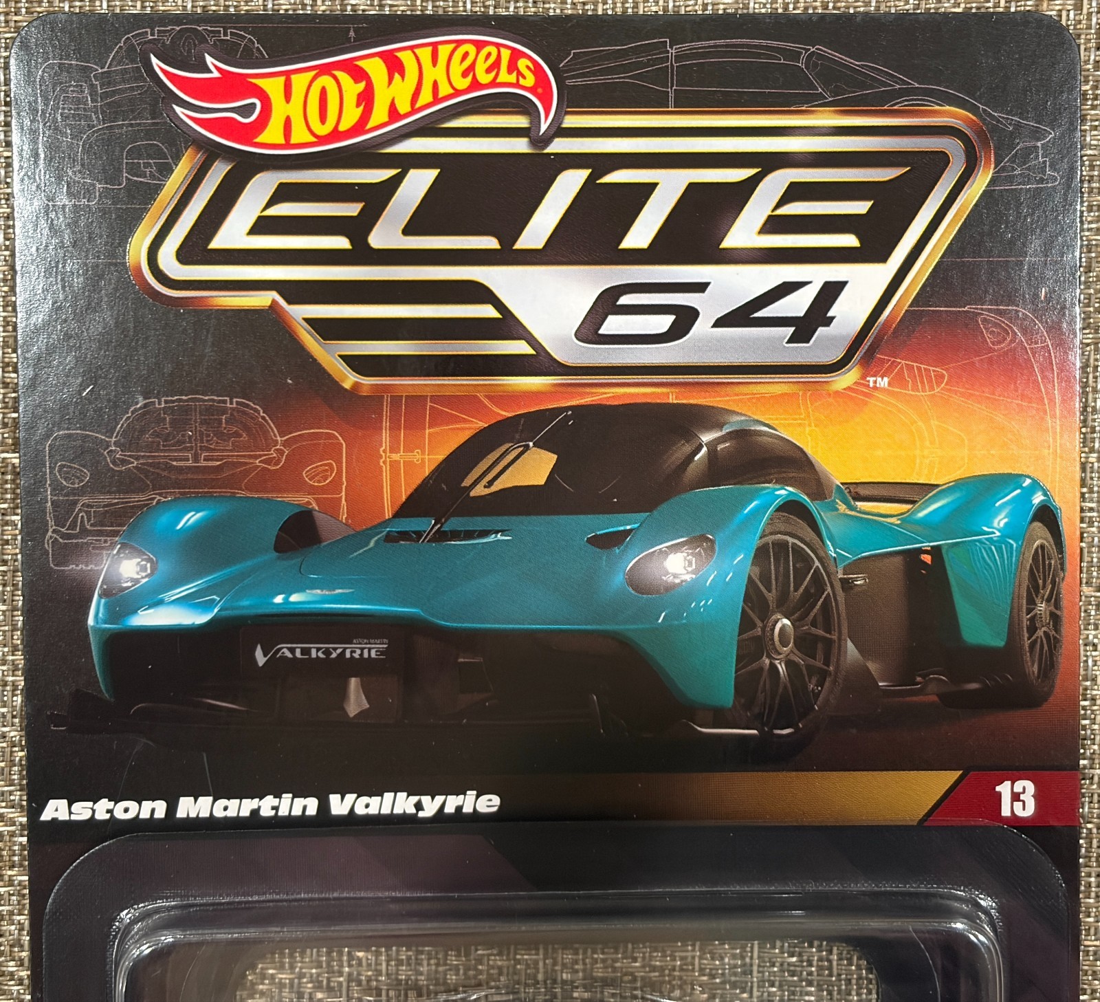 2025 Hot Wheels Elite 64 Aston Martin Valkyrie , Factory sealed , Free shipping
