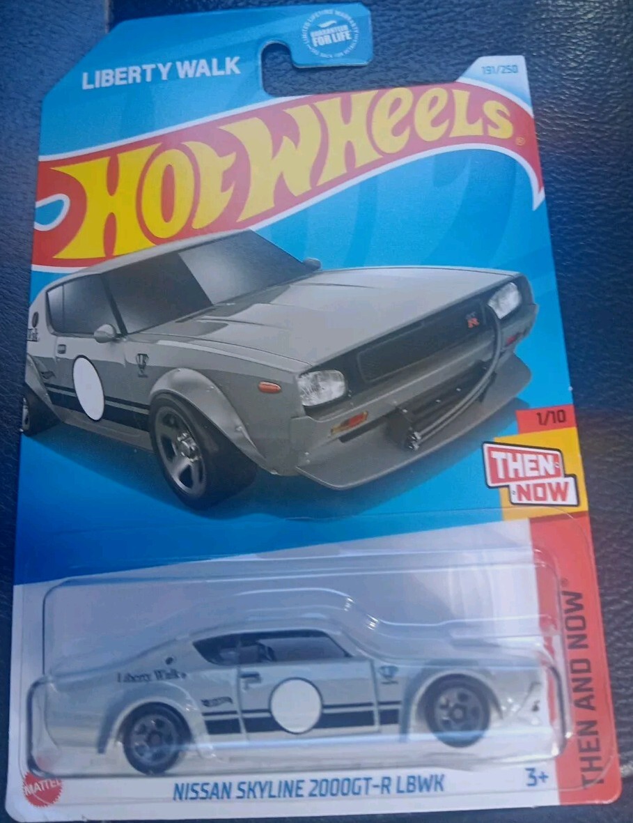 HW THEN AND NOW NISSAN SKYLINE 2000GT -R LBWK