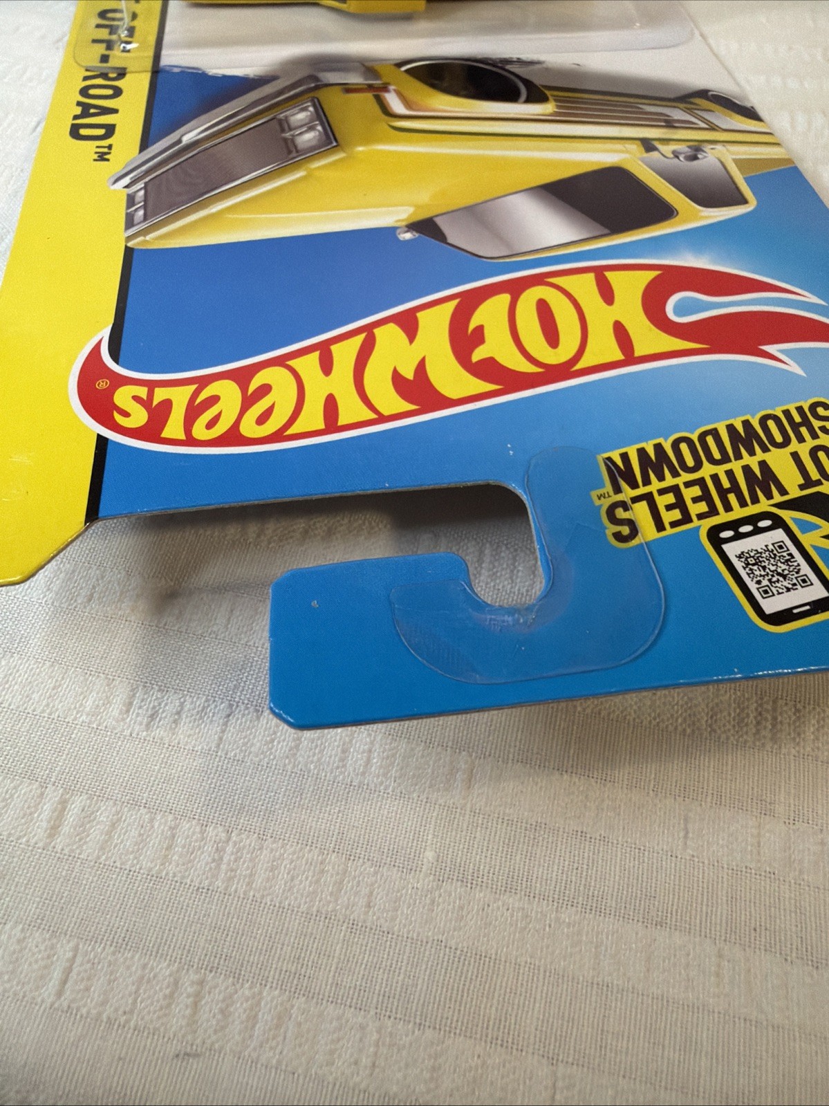 Hot Wheels 83 Chevy Silverado HW Off Road Yellow 2013 New Protector