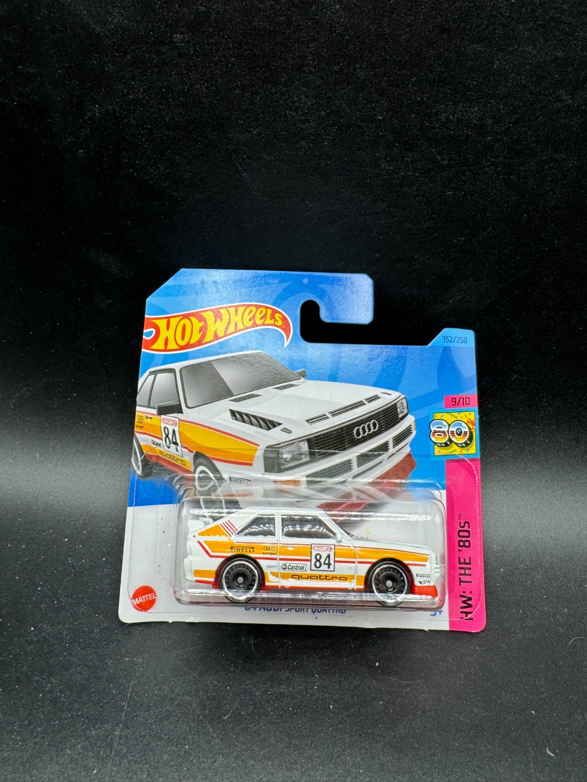 Hot Wheel ’84 AUDI SPORT QUATTRO 2023 HW: THE 80s #152 White H5