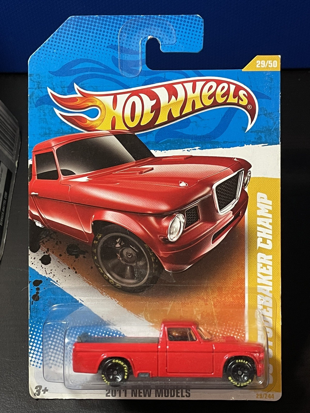 Hot Wheels Truck Mix (4) 63 Studebaker Champ, Ford Transit Supervan, Ford F-150