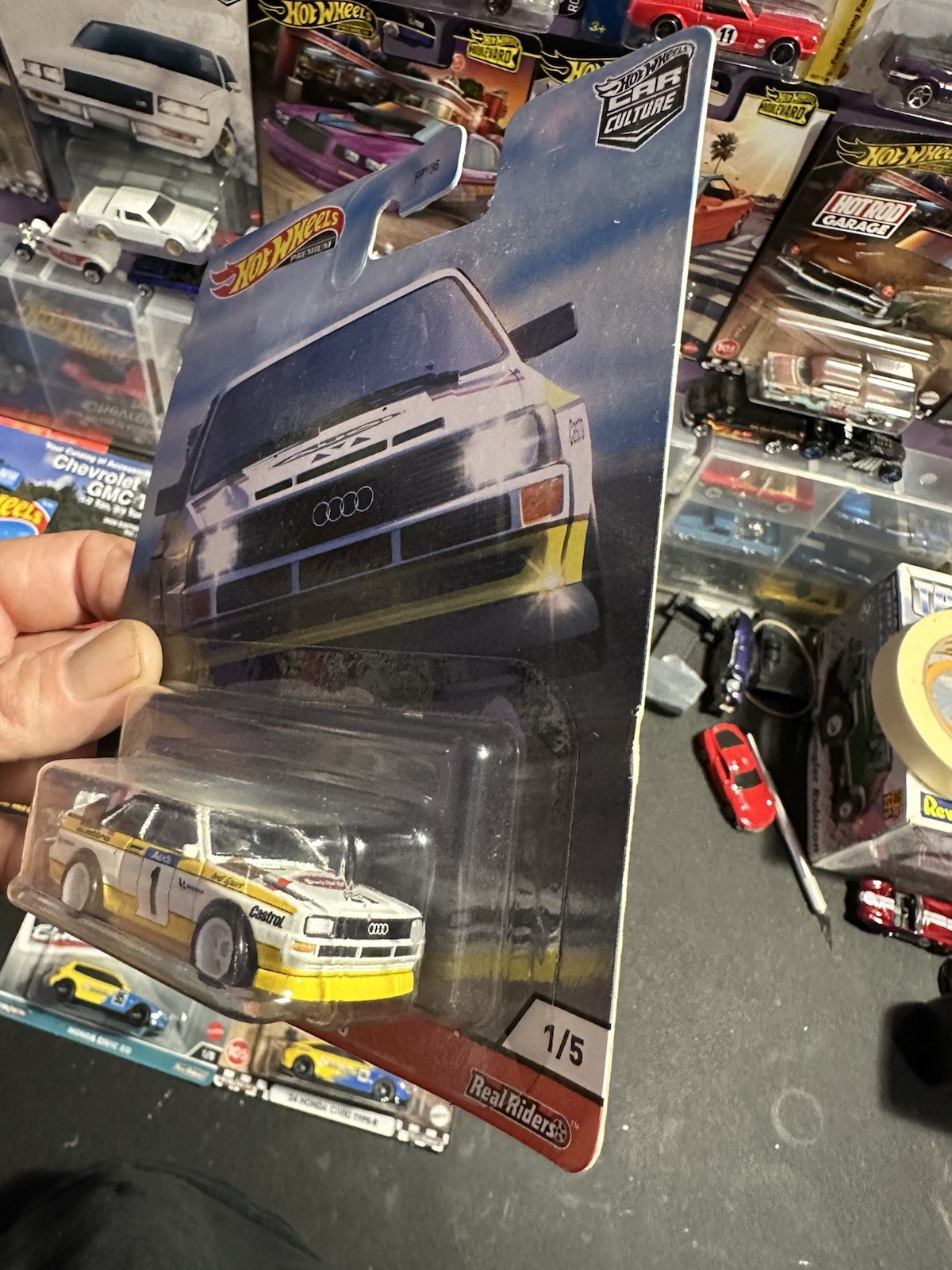 Hot Wheels Premium Audi Sport Quattro Car Culture