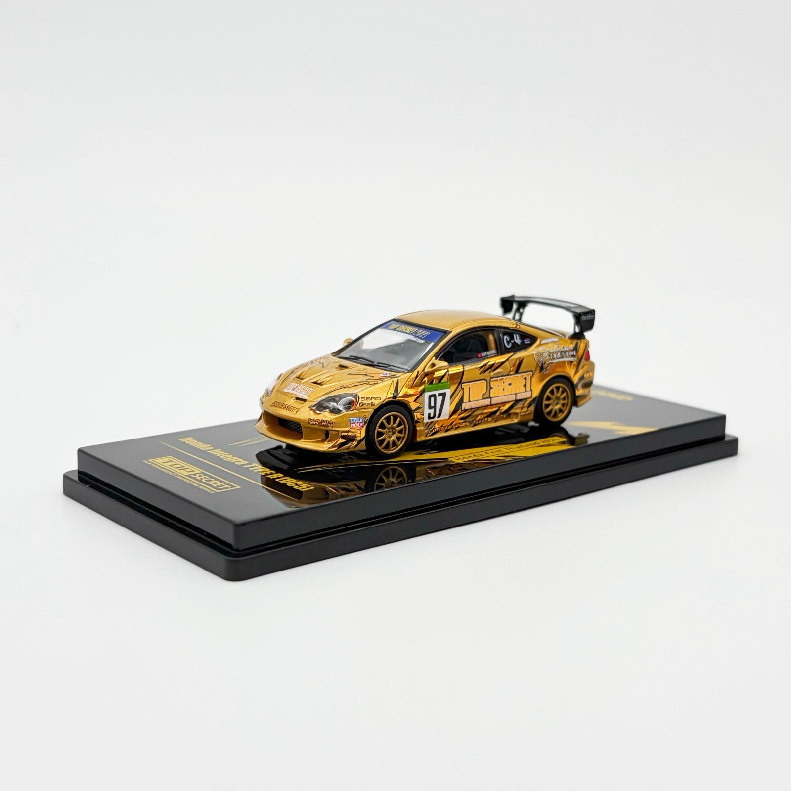 INNO64 1:64 Top Secret Honda Integra Type R DC5 Gold