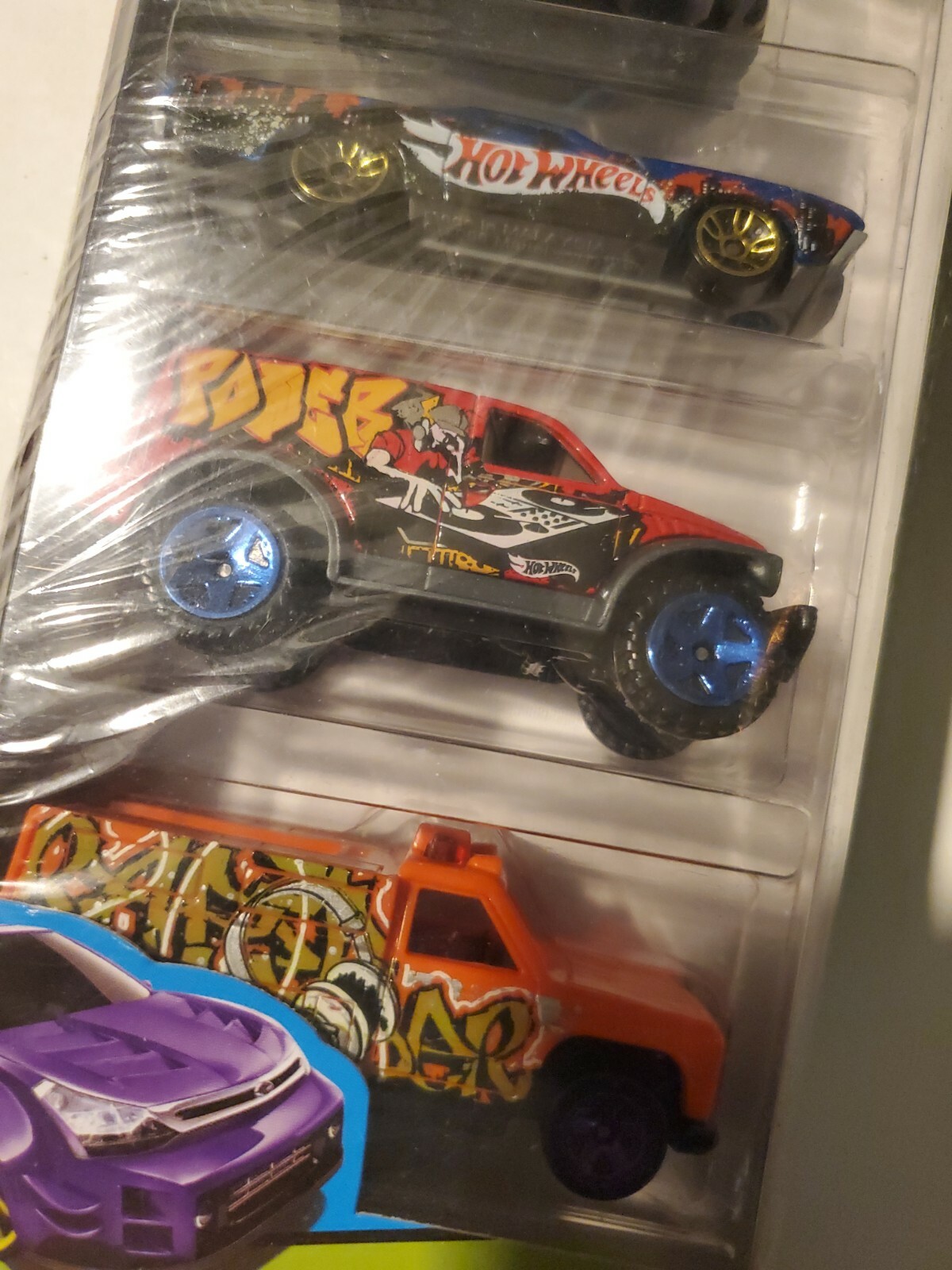 New Sealed Hot Wheels HW Workshop Graffiti Rides 5-Pack 2014 (USA SHIPS FREE)