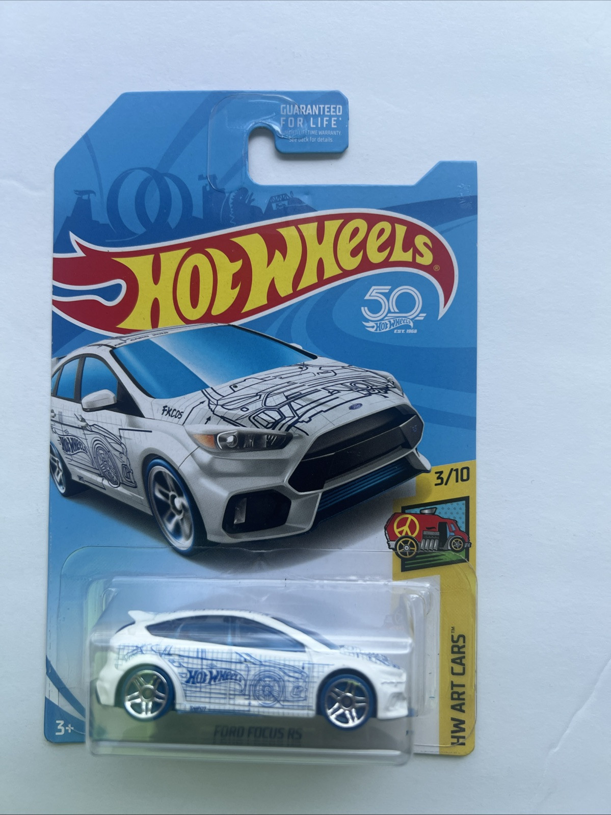 HOT WHEELS 2018 KMART DAYS EXCLUSIVE COLOR FORD FOCUS RS