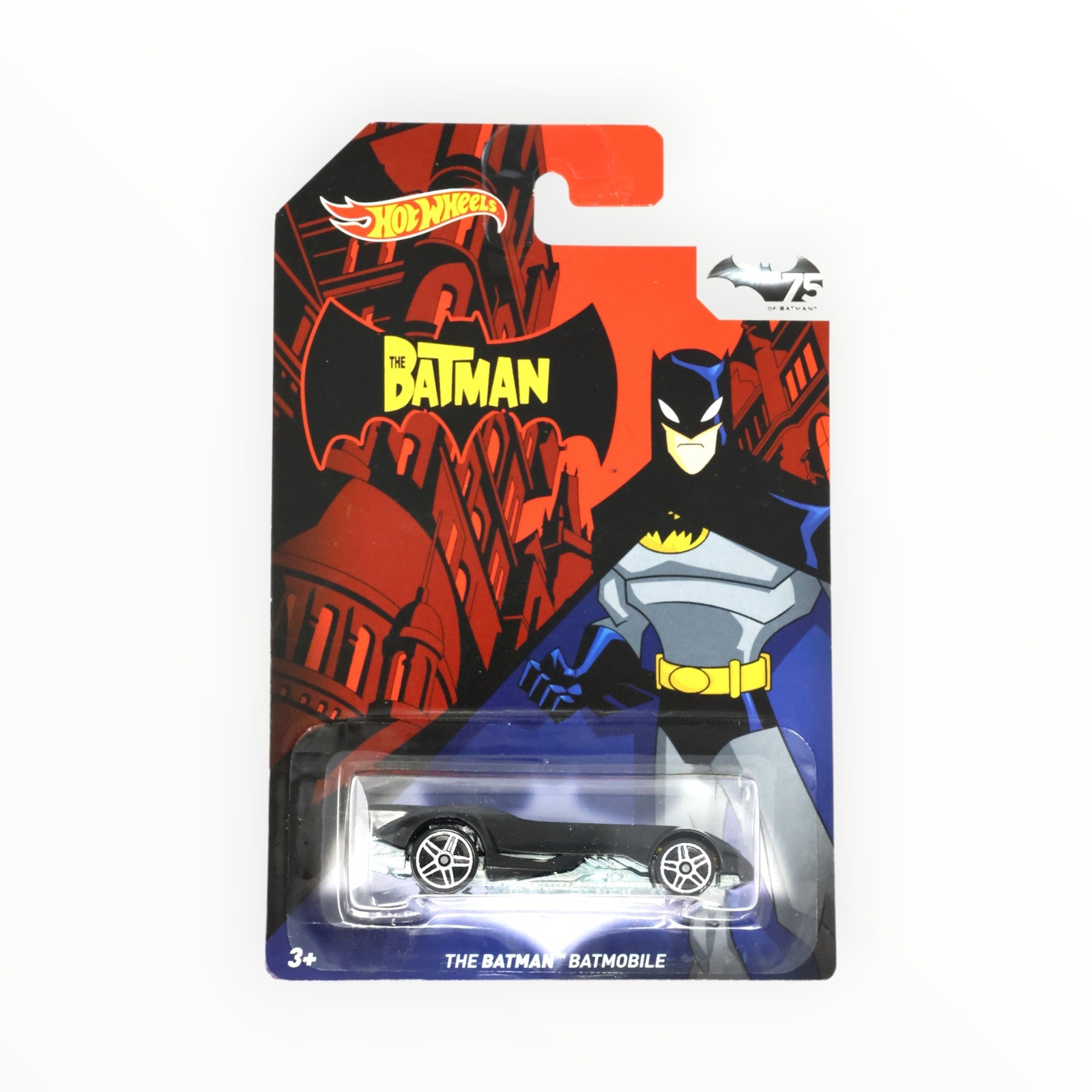 Hot Wheels The Batman Batmobile 3/8 – The Batman Series – 75 Years of Batman A