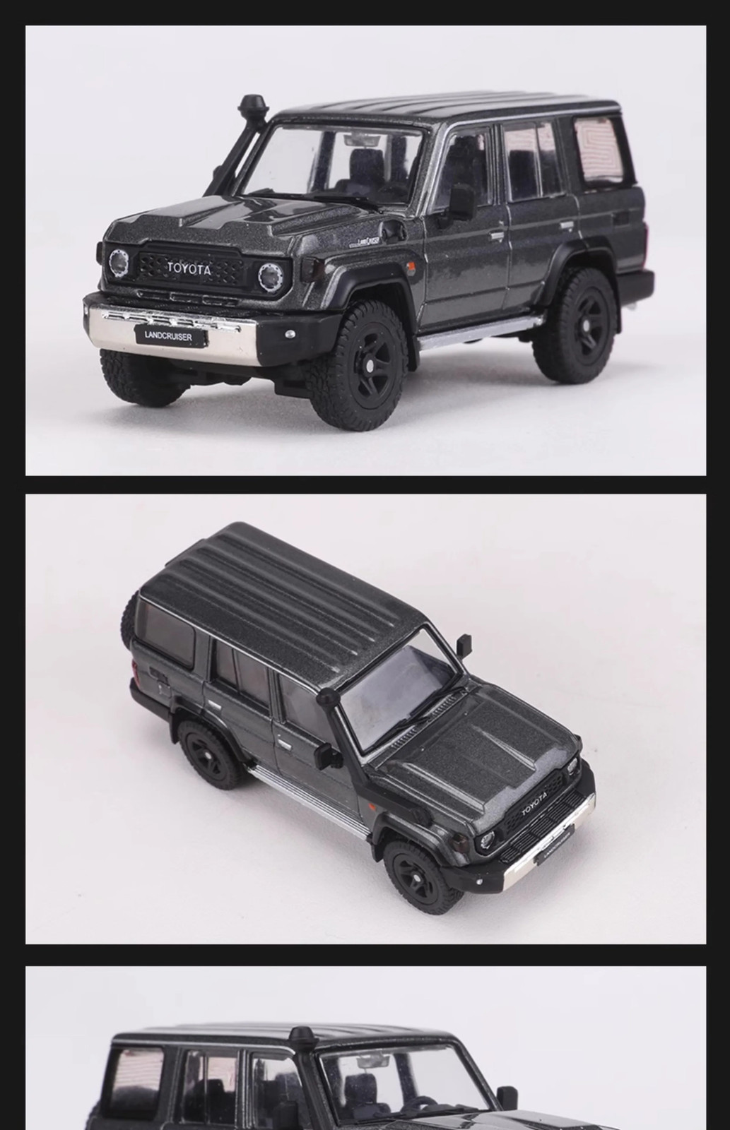GCD 1:64 Toyota LAND CRUISER LC70 LC76 SUV Alloy Car Model Diecast & Toy Vehicle