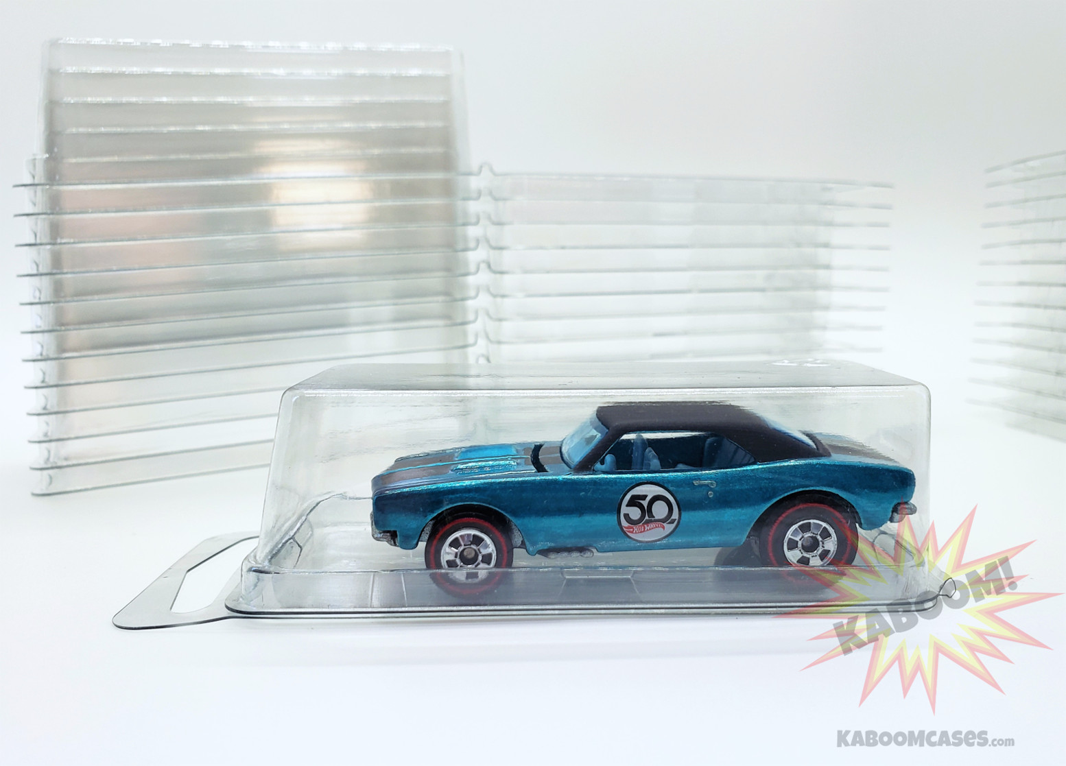 50 +10 MORE Loose Hot Wheels Plastic clamshells Cases storage display diecast 60