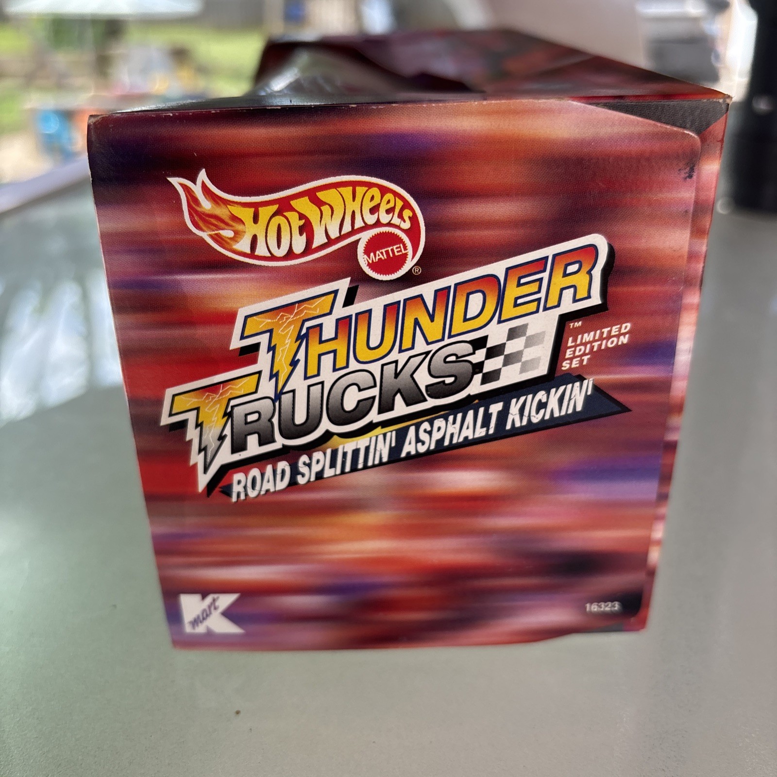 Hot Wheels 1996 K-Mart Exclusive Thunder Trucks 4 Car Box Set – 1:64 Diecast Car