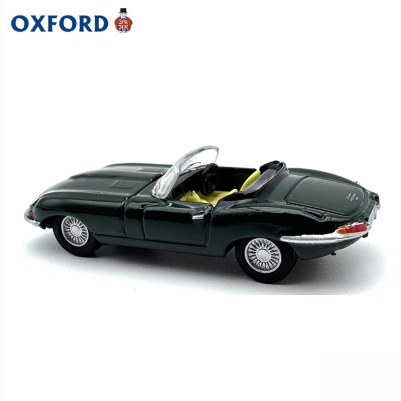 1:76 Green Type E Roadster Convertible Sports Model Diecast Metal Car