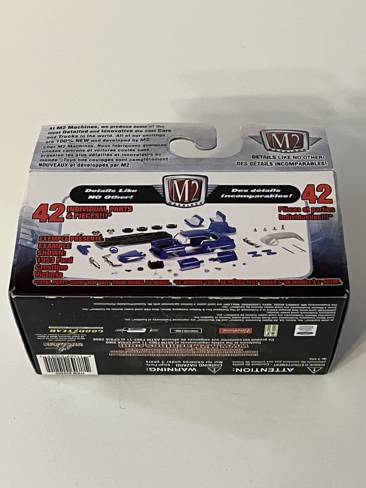 1957 Ford Fairlane 500 M2 Machines Auto‑Thentics R35 Premium Edition Diecast NIB