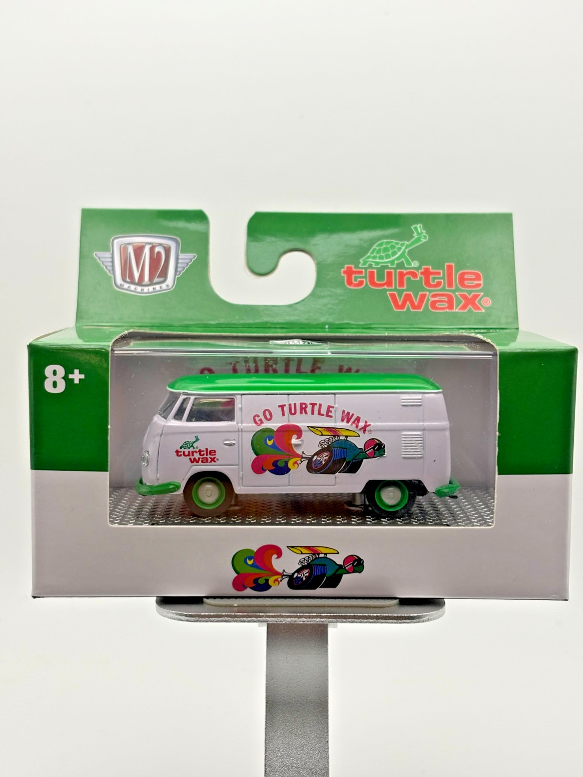 M2 Machines Turtle Wax 1960 VW Volkswagen Delivery Van 1/64 Die cast New