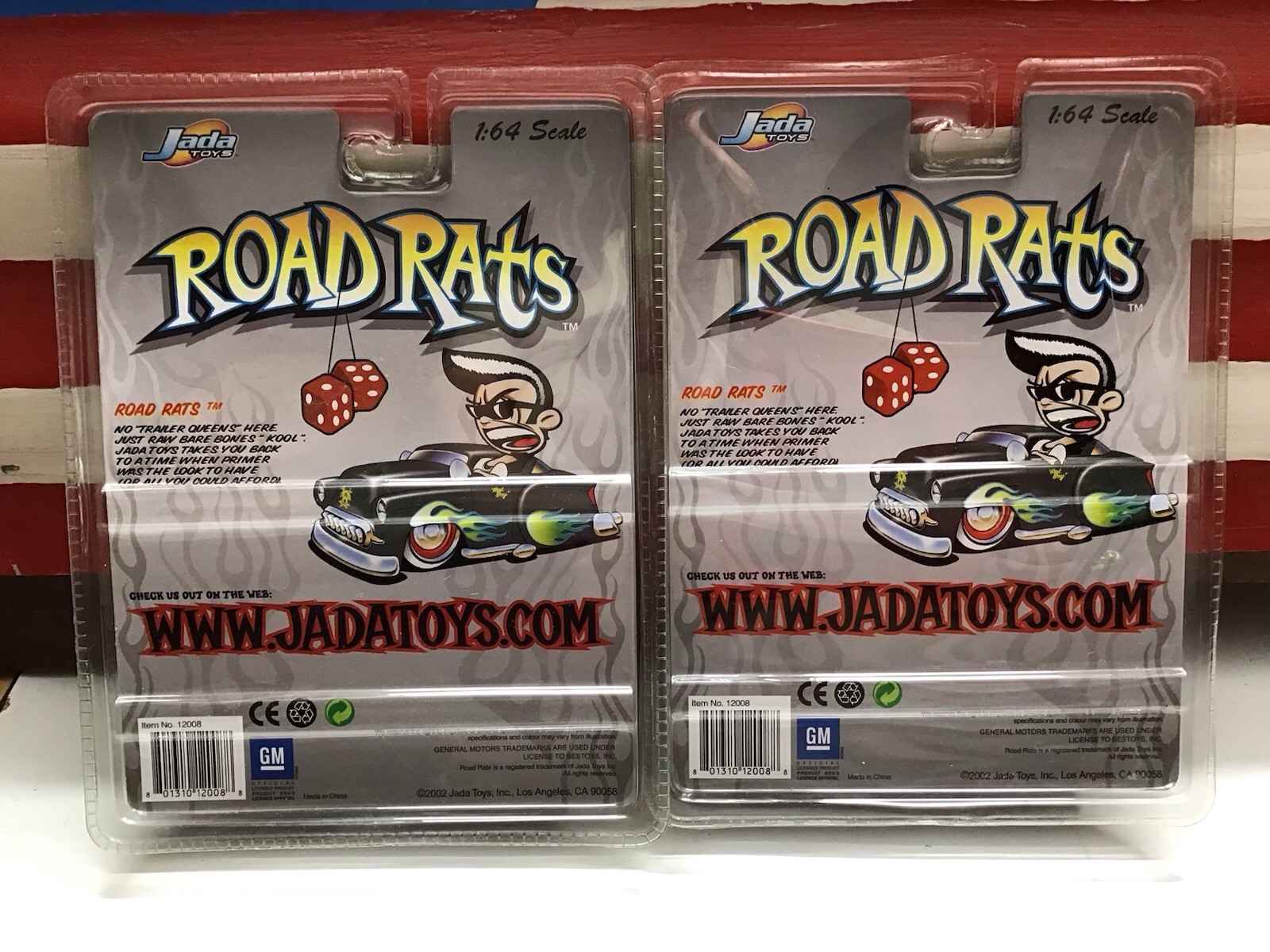Jada 1/64 Road Rats Two 1953 Chevy Bel Airs