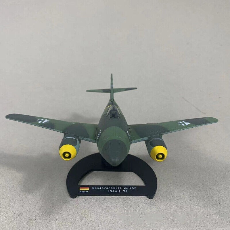 1:72 WW2 Messerschmitt Me 262 Schwalbe Fighter Model Diecast Military Collection