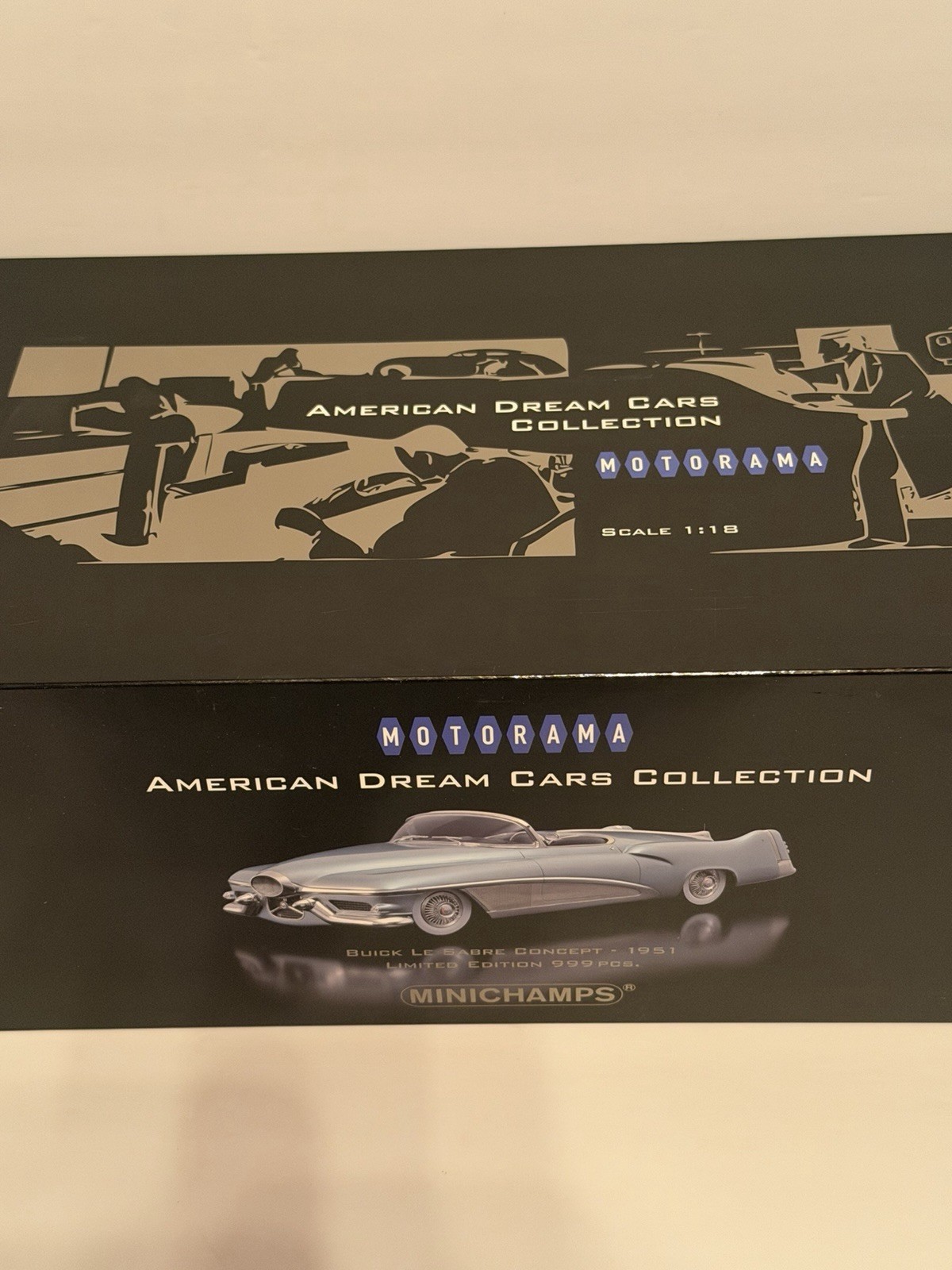 1/18 1951 Buick Le Sabre Concept Car 213 / 999 pcs. Minichamps New