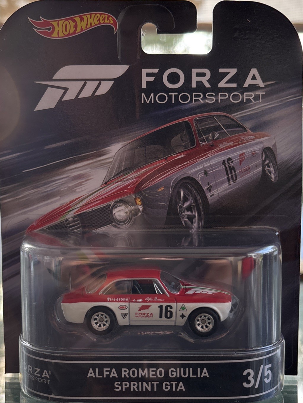Hot Wheels 2016 Forza Motorsport Complete 5 Car Set J3